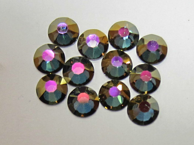 1 Gross 16ss CRYSTAL IRIS MIST FLATBACK European Rhinestones